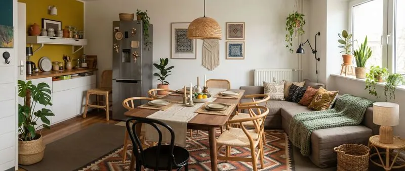 Boho Dining room