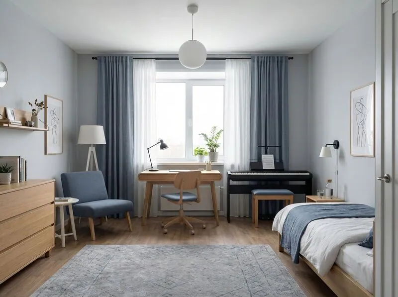 Scandinavian Study room