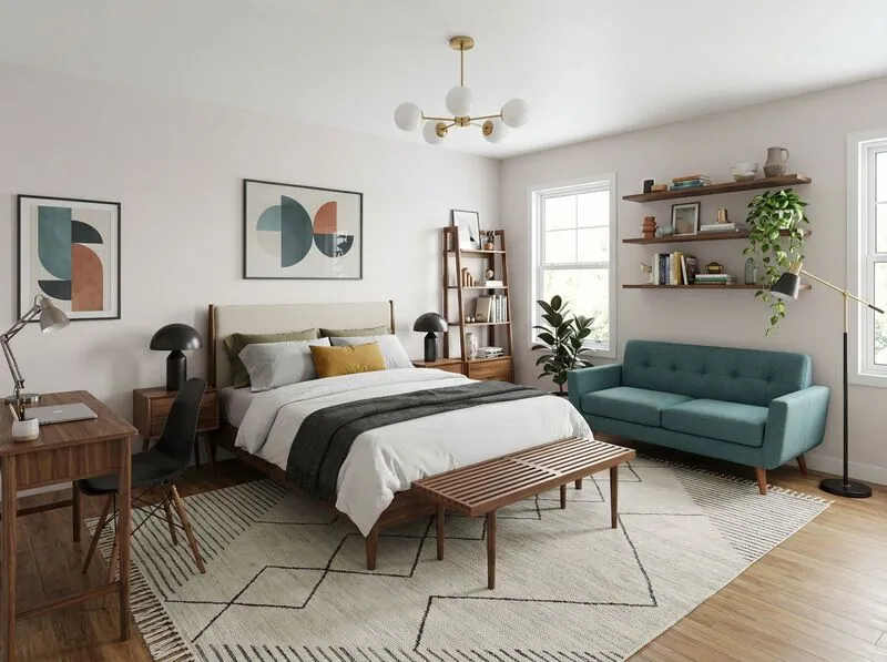 Midcentury modern Bedroom