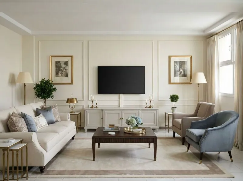 Neoclassic Living room