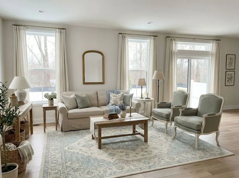 French country Living room