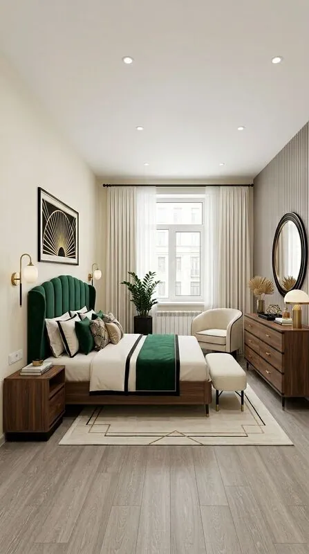 Art deco Bedroom