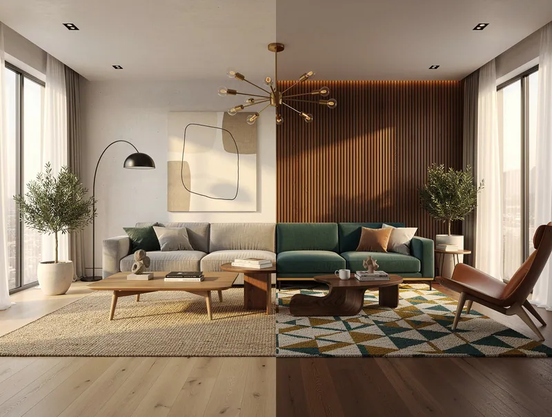 Explore multiple styles Living room