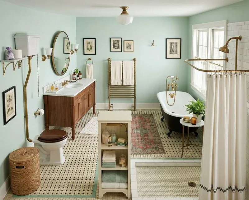 Vintage Bathroom