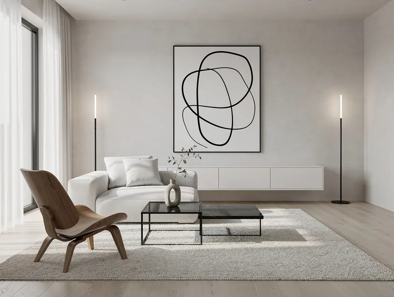 Minimalist Living room
