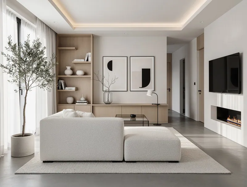 Minimalist Living room