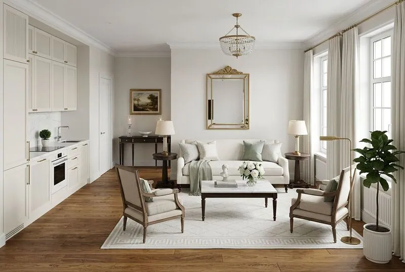 Neoclassic Living room