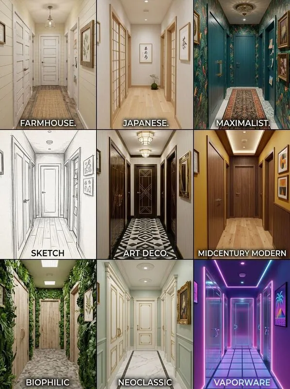 Explore multiple styles Living room