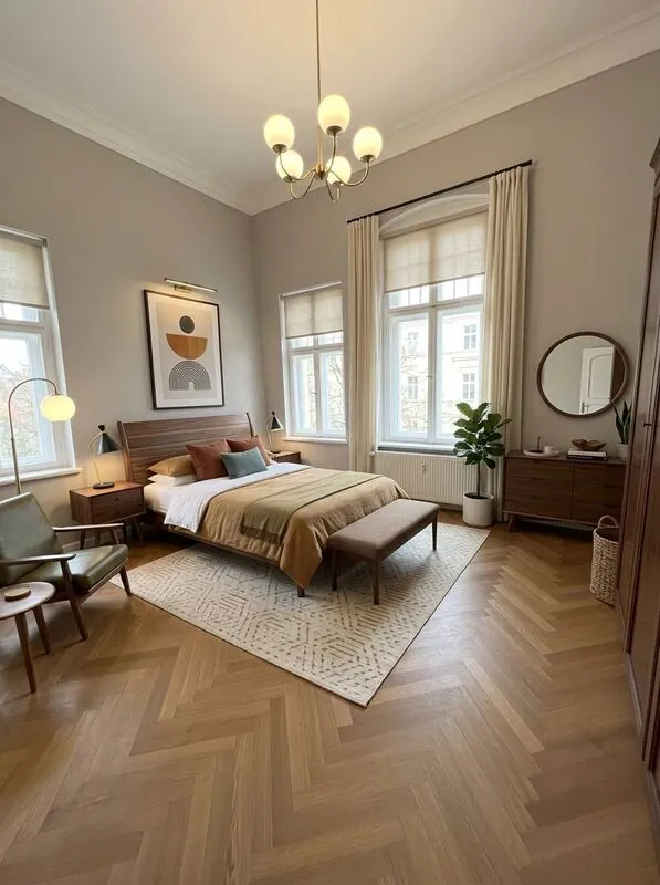 Midcentury modern Bedroom