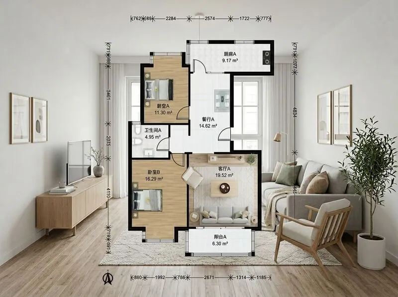 Scandinavian Living room