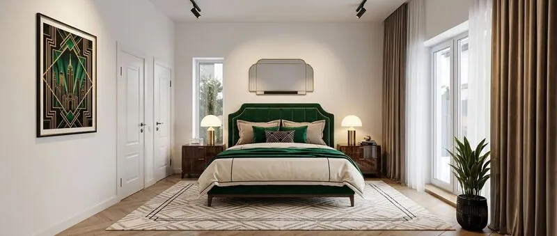 Art deco Bedroom