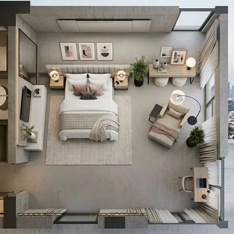 Contemporary Bedroom