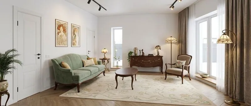 Art nouveau Living room