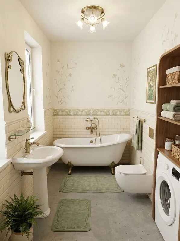 Art nouveau Bathroom