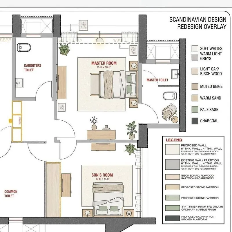 Scandinavian Bedroom