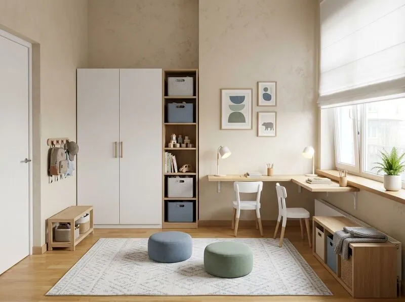 Scandinavian Kids playroom
