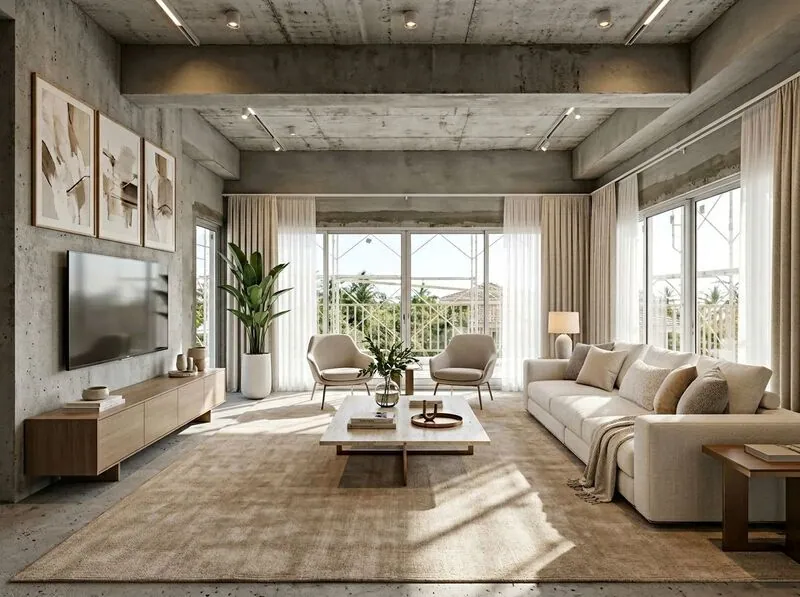 Contemporary Living room