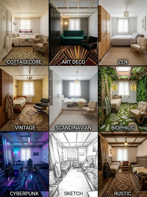 Explore multiple styles Kids playroom