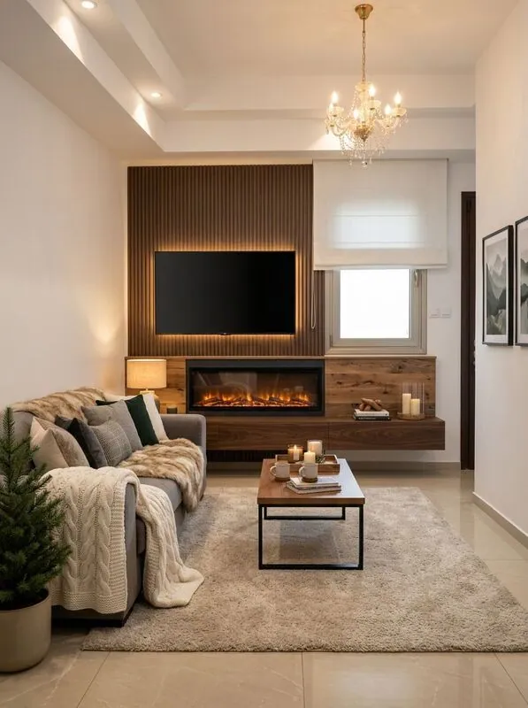 Ski chalet Living room