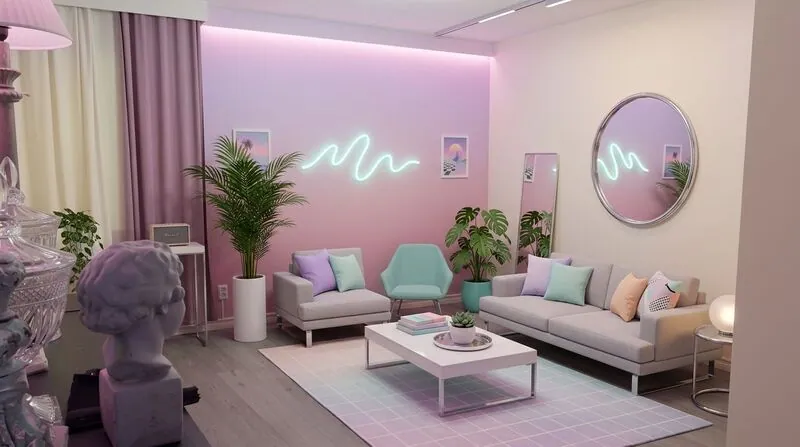 Vaporware Living room