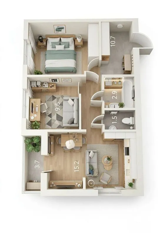 Scandinavian Living room