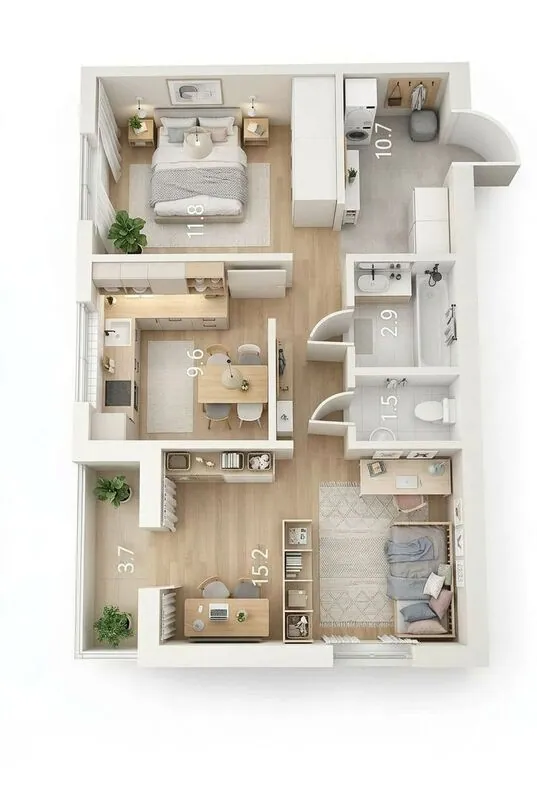 Scandinavian Living room