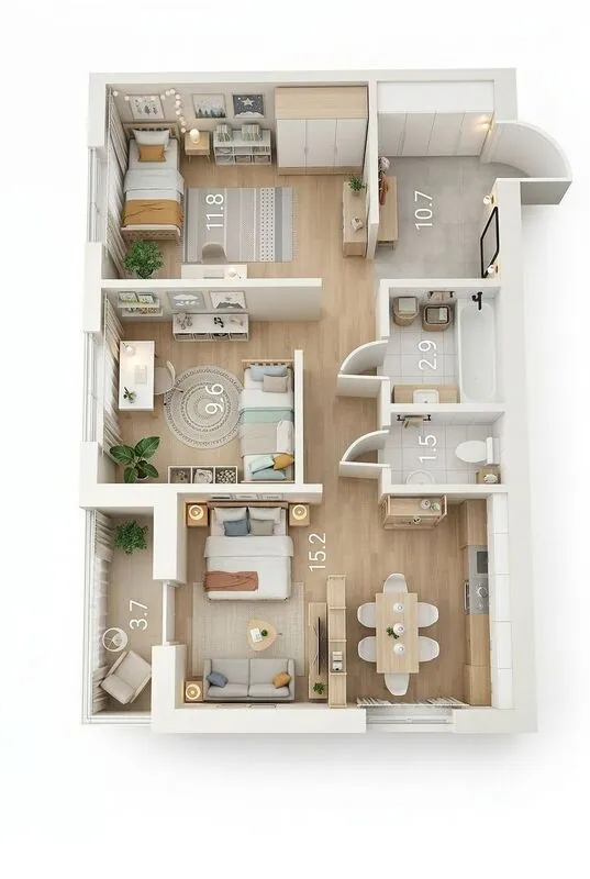 Scandinavian Living room