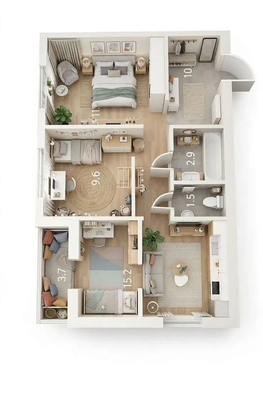 Scandinavian Living room