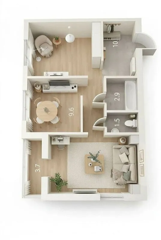 Scandinavian Living room