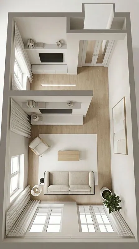 Minimalist Living room