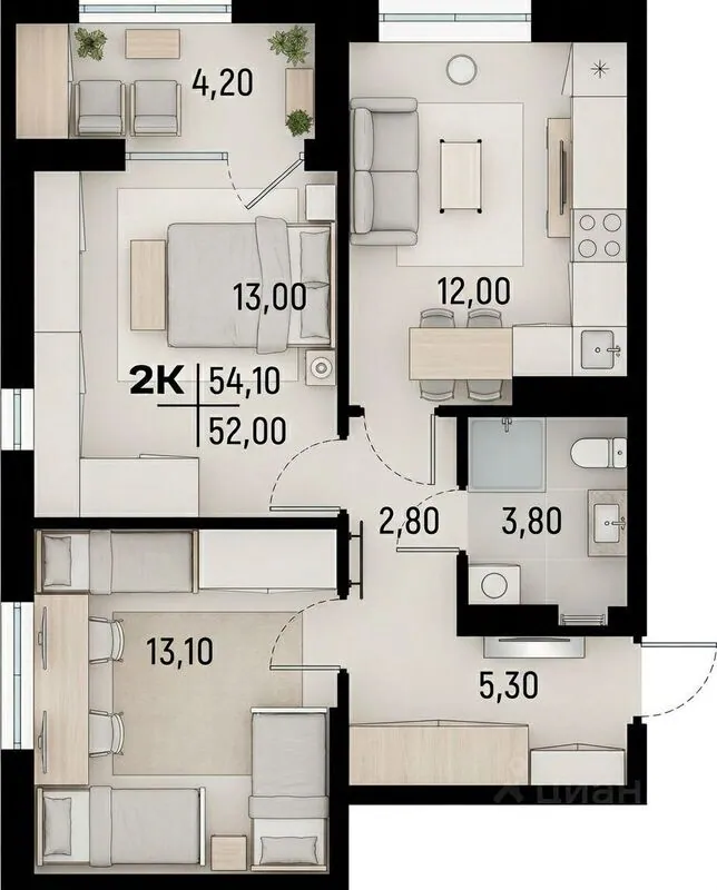 Minimalist Living room