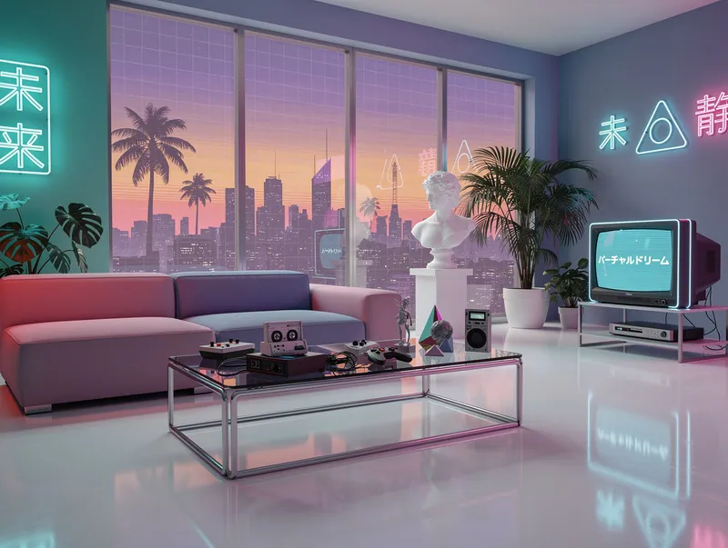Vaporware Living room