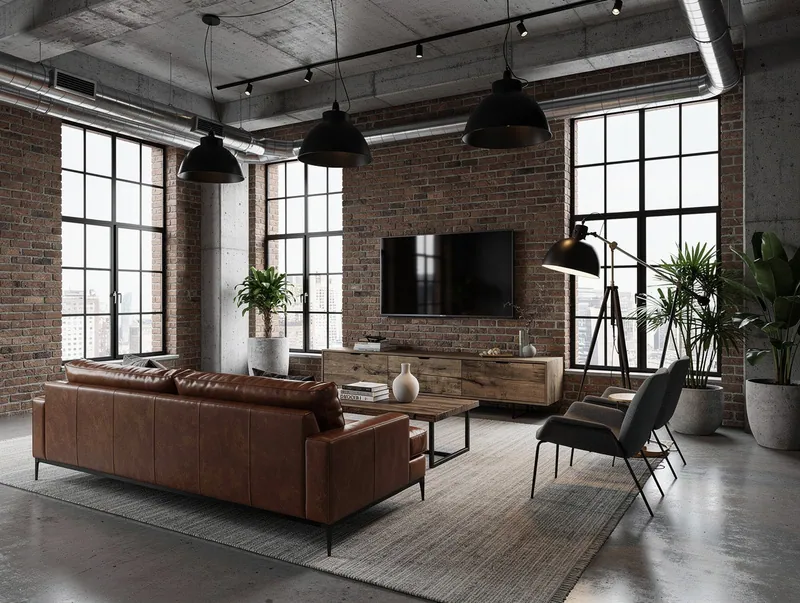 Industrial Living room