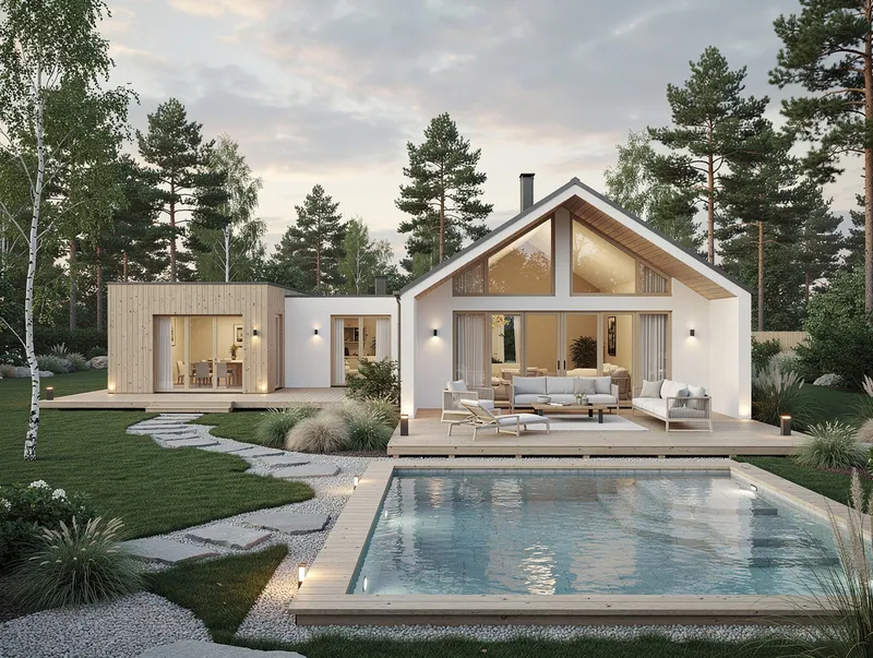 Scandinavian House exterior