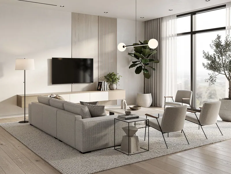 Contemporary Living room