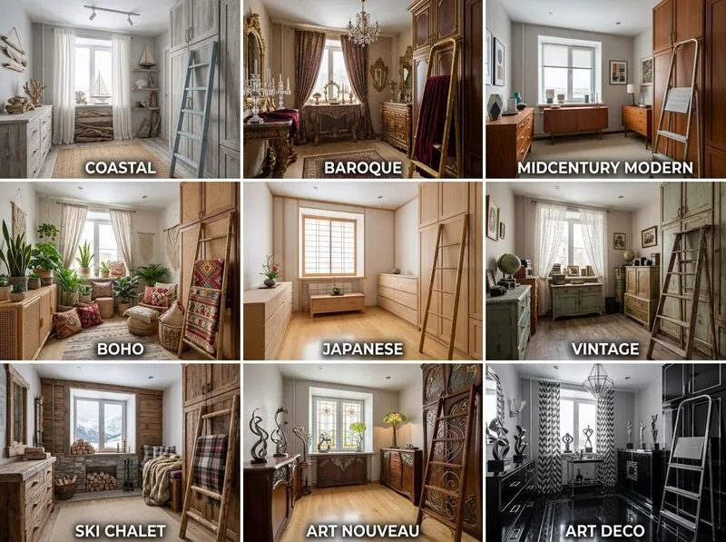 Explore multiple styles Bedroom