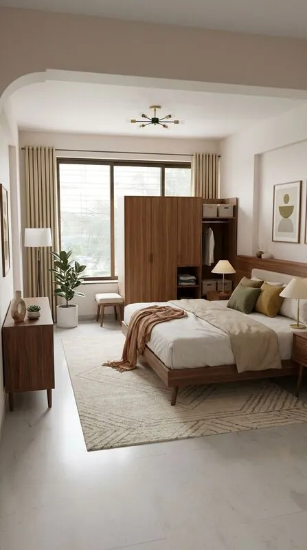 Midcentury modern Bedroom