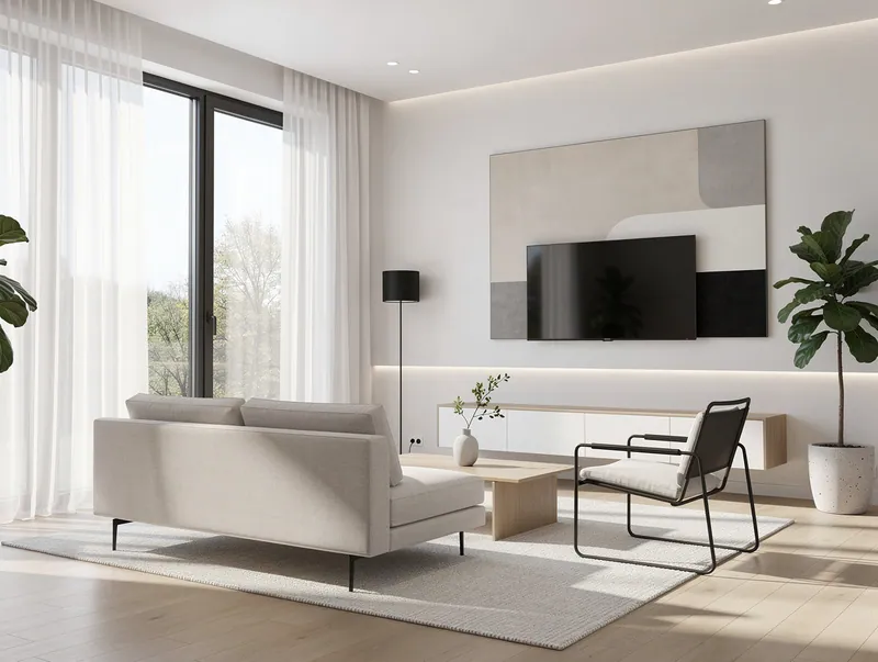 Minimalist Living room