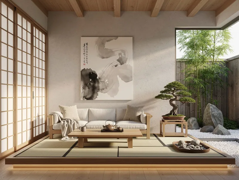 Zen Living room