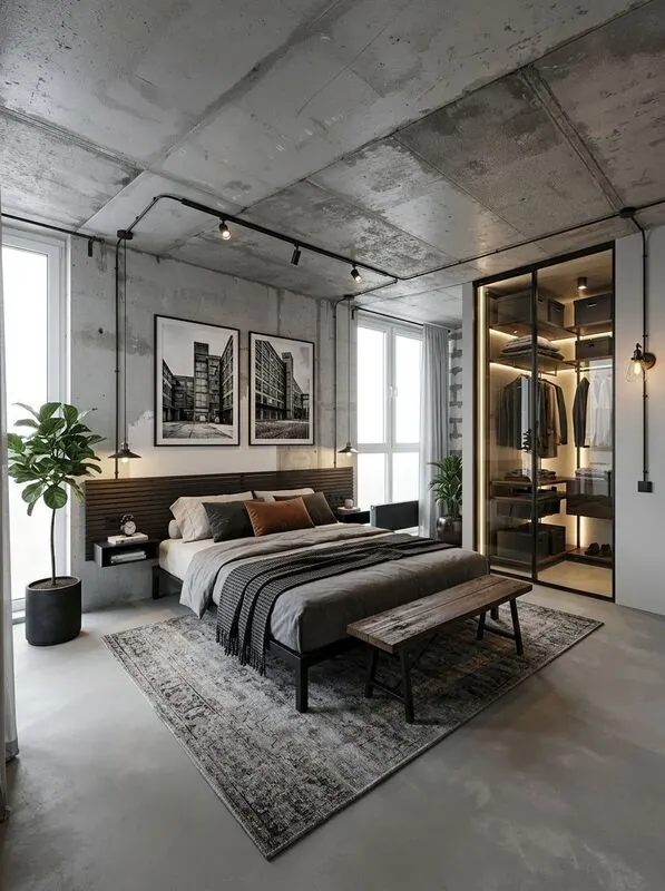 Industrial Bedroom