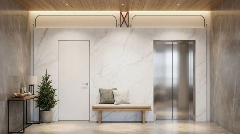 Ski chalet Living room