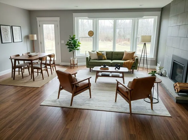 Midcentury modern Living room