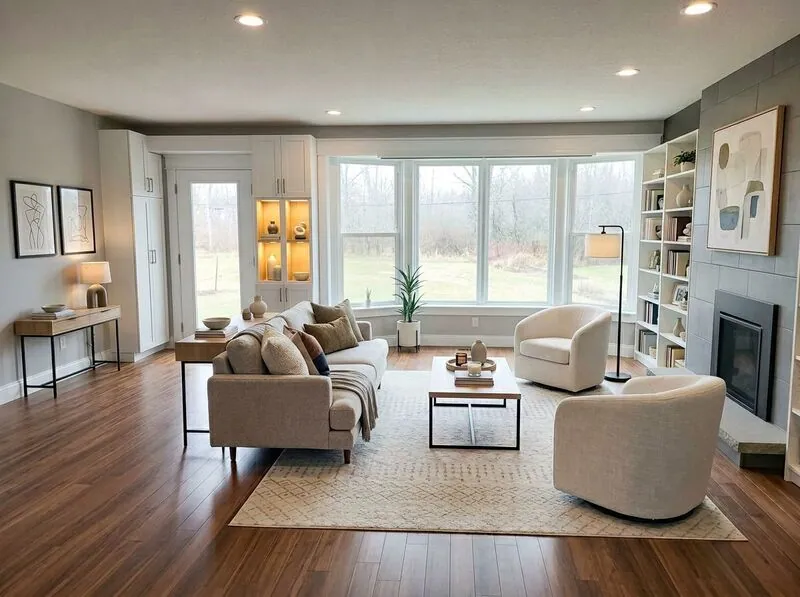 Contemporary Living room