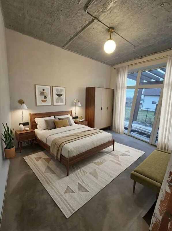 Midcentury modern Bedroom