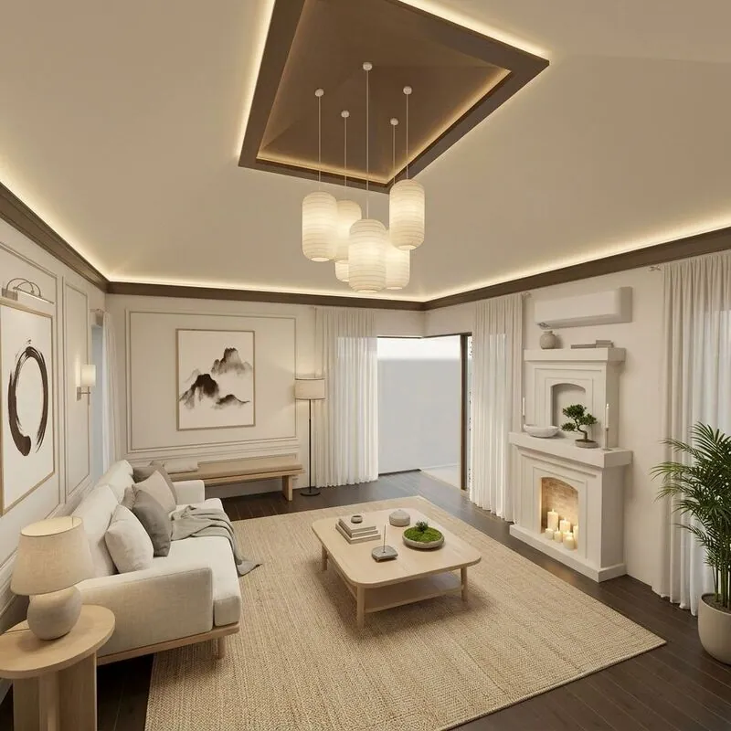 Zen Living room