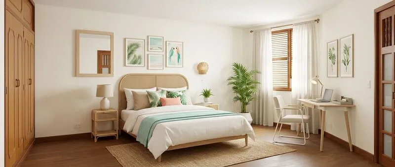 Tropical Bedroom