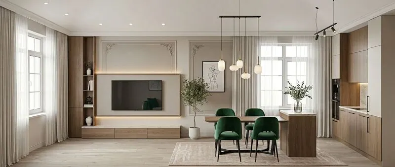 Neoclassic Living room