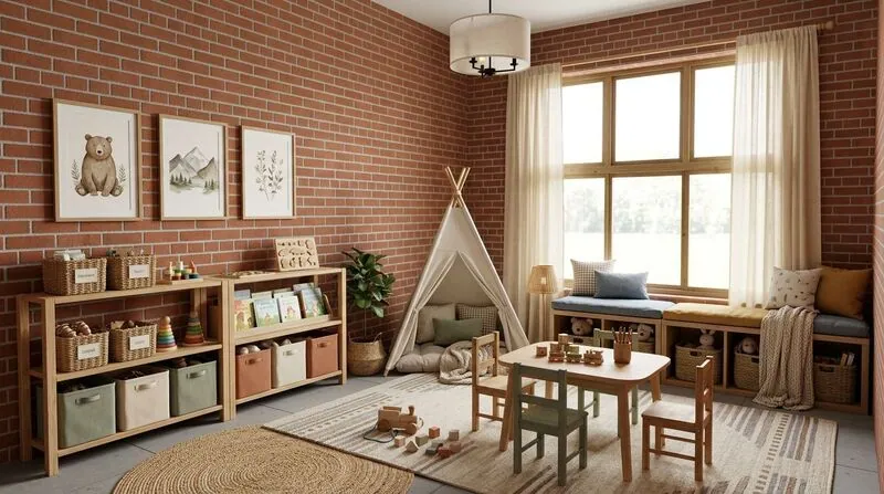 Rustic Kids playroom