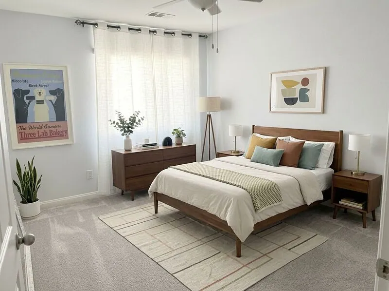 Midcentury modern Bedroom