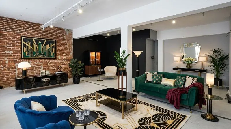 Art deco Living room